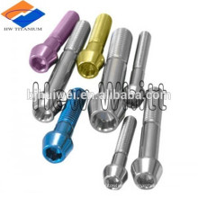 6AL4V titanium hex taper head bolt DIN912